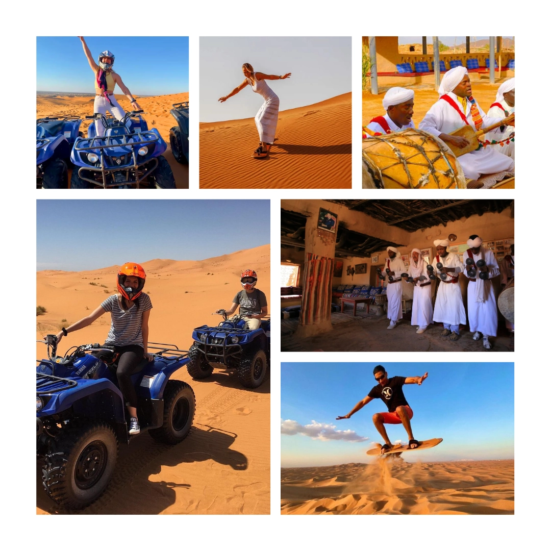 3-hour quad bike excursion in Merzouga:Ultimate Desert Thrills
