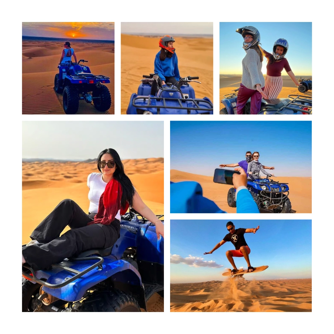 1-hour sunset quad bike tour in Merzouga