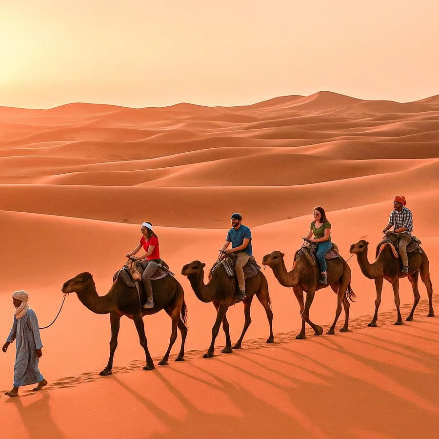 Merzouga Desert Camp Camel Trekking